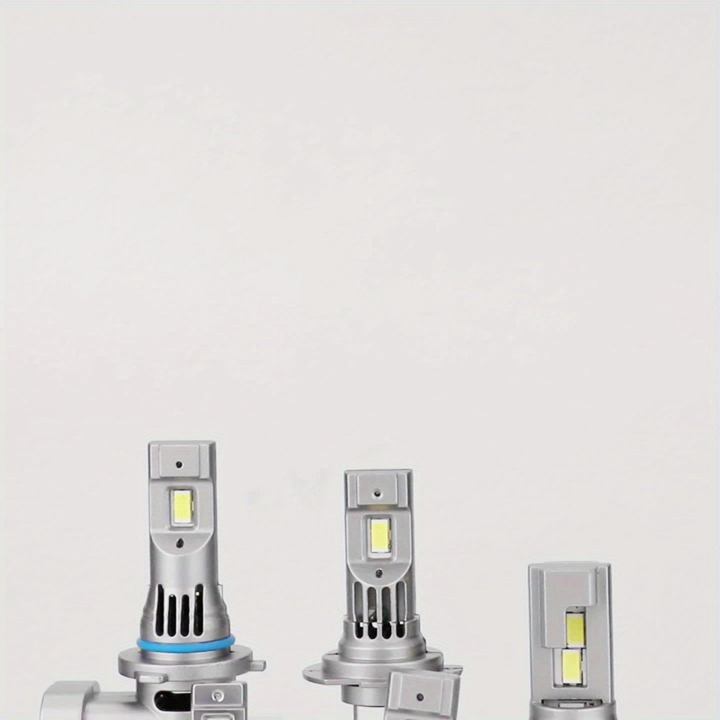 2pcs H7 H11 H1 9005/HB3 9006/HB4 H4 LED Car Headlight, High Low Beam Bulbs 200W/Pair 35000LM/Pair Cold-White 6500K, Decoding Error Free Plug-N-Play Aluminum Body Made,  Error Free Installation, Modern Headlights, Heatresistan