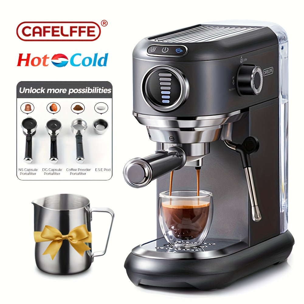 CAFELFFE Máquina de Café Espresso 4-in-1