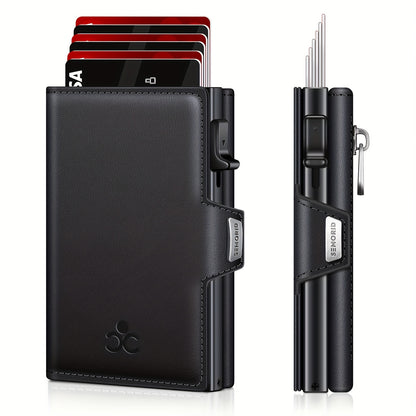 Men Wallet Front Pocket RFID Blocking Card Holder Gift for Men