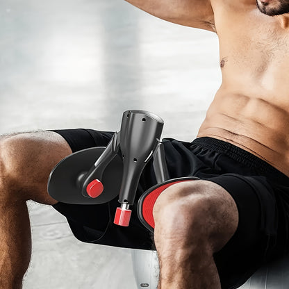 [2024 New Premium Version] Adjustable Kegel Exerciser for Men, Pelvic Floor Muscle Rehabilitation Trainer, Inner Thigh Exercise Equipment, Pilates for Home Workout, Hips Exercise Under the Table, with Band, for Men Women