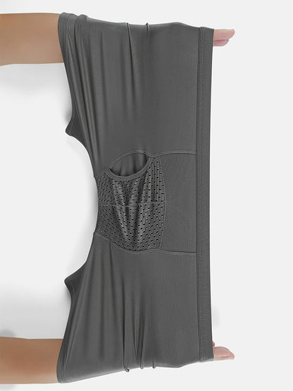 3pcs GDECC Men's Solid Color Modal Boxer Briefs - Mid-Stretch Breathable Mesh, Side-Opening Gusset, Light Beige-Friendly Soft Flat-Cut Underwear for Daily &amp; Casual Wear