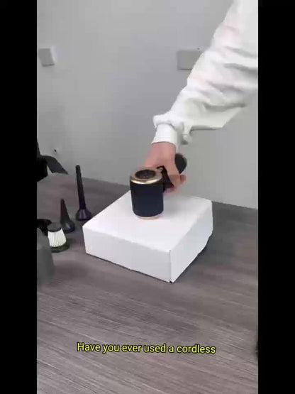 Cordless Car Vacuum Cleaner with USB Charging, One-Button Operation & 4-in-1 Function (Suction, Water Blending, Blow, Vacuum, Clean) - Wireless Handheld Vacuum with 4-in-1 Nozzle, Portable Vacuum for Home/Car Use, Cordless Ca