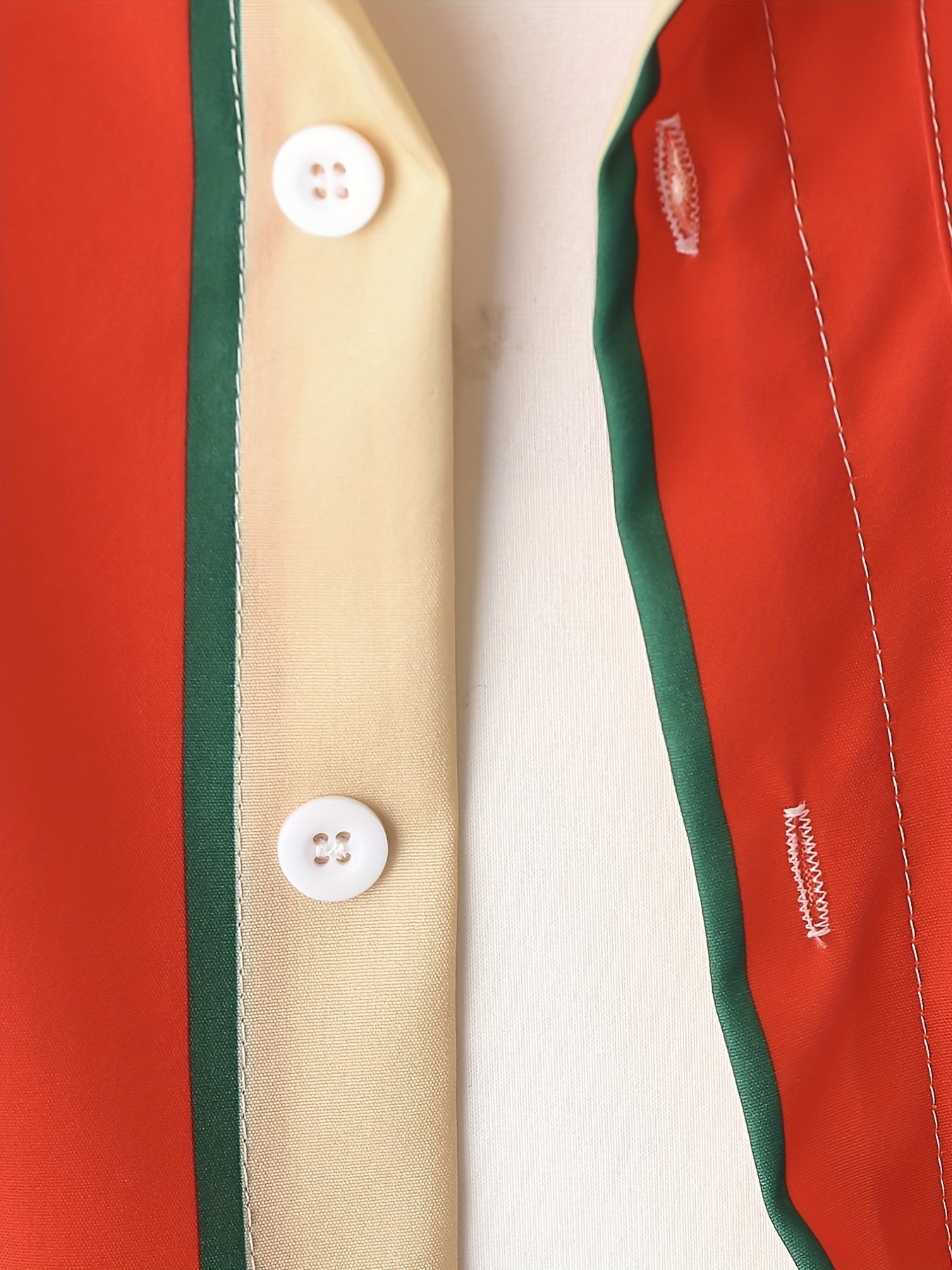 2pcs Boys Teen Casual Striped Short Sleeve Shirt &amp; Pocket Side Shorts Set Clothes For Summer