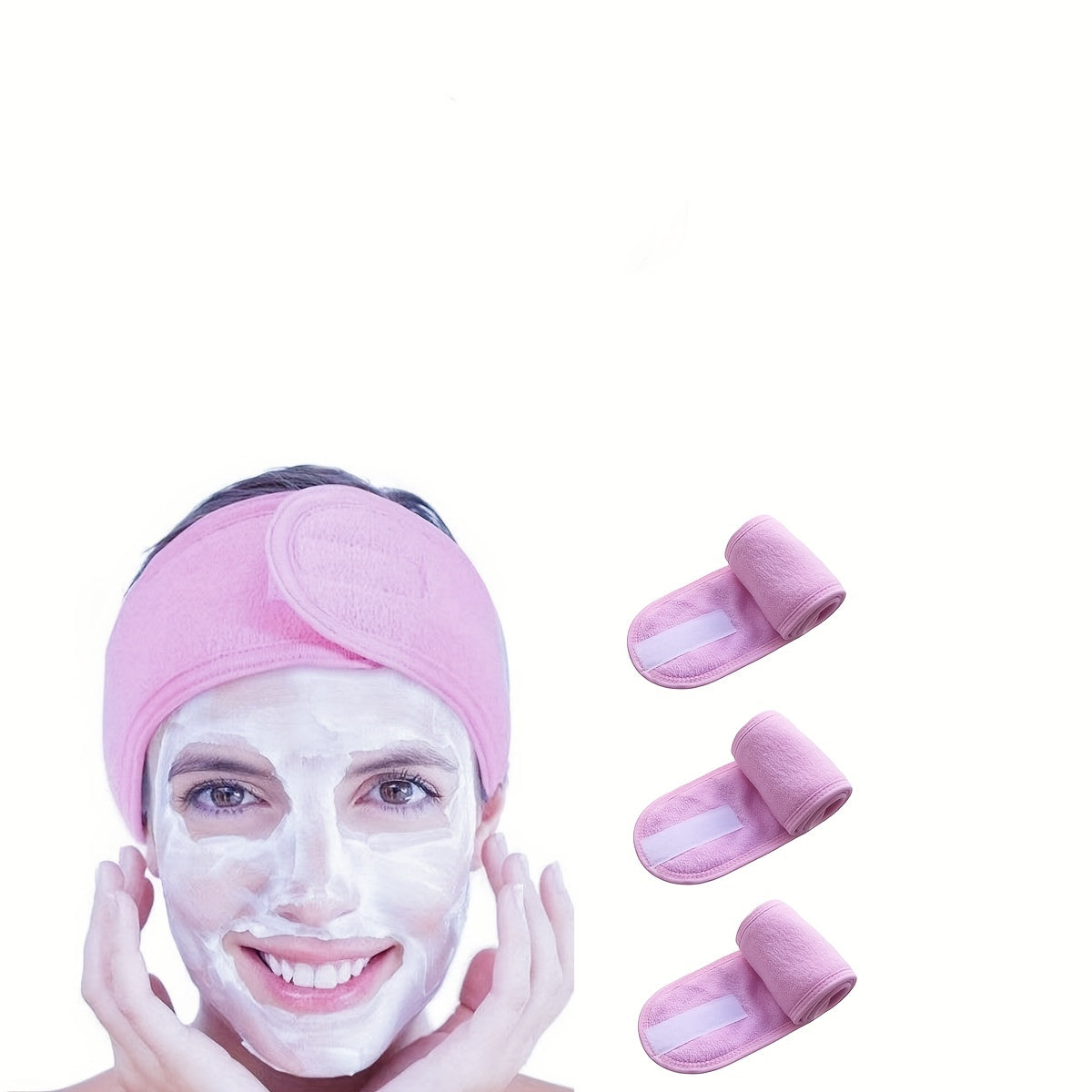 Women's Adjustable Hairband With Soft Non-slip Headscarf Makeup Headwear Is Used For Washing Face Bathing Yoga Sports And Running