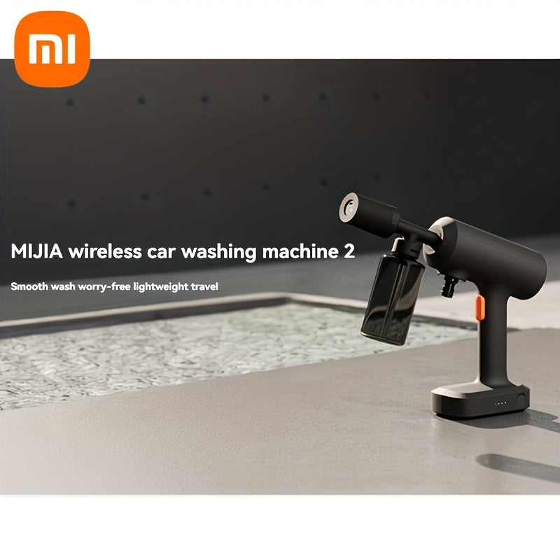 Xiaomi Wireless Car Washer 2 (Mi Smart Water Washer) - Portable, 250ml High-Flow System, 1.1kg Lightweight for Car,, Window, Garden Cleaning, -Controlled (Compatible with Xiaomi Ecosystem)