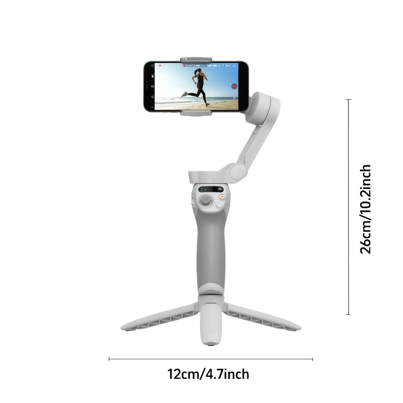 DJI Osmo Mobile SE OM Estabilizador de Gimbal Portátil, dobrável e inteligente para selfies com telemóvel, com função de seguimento de câmara e estabilização de imagem, compatível com vários dispositivos.