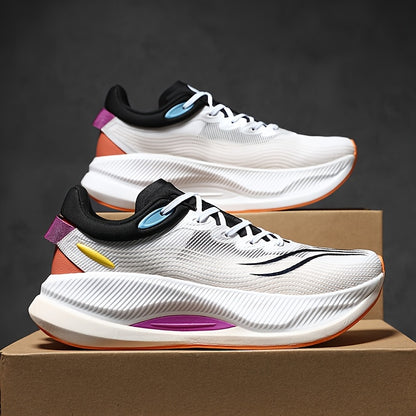 Men'S and Women'S Versatile Running Shoes - Stylish Low-Top Sneakers with Lace-Up Closure, Lightweight and Breathable Fabric Upper, Rubber Base for Outdoor and Gym Training, Ideal for Morning and Night Jogging, Park Exercises