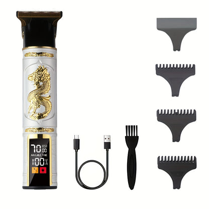 T9 Electric Hair Clipper Hair Cutting Machine Professional Men's Electric Shaver USB Rechargeable Barber Trimmer For Men Holiday Gift