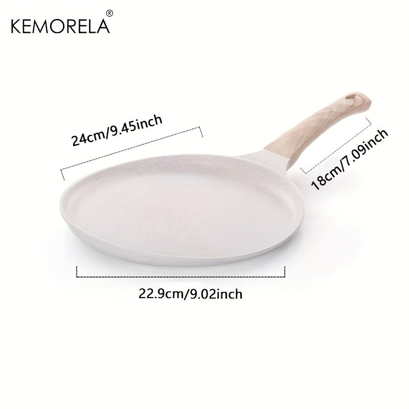 KEMORELA 1pc Medical Stone Crepe Pans, Griddle for Making Tortillas, Quesadillas, Faas, Pancakes, French Toast, for Induction Cooker, Cookware, Kitchen Utensils, Kitchen Gadgets, Kitchen Accessories, Home Kitchen Items
