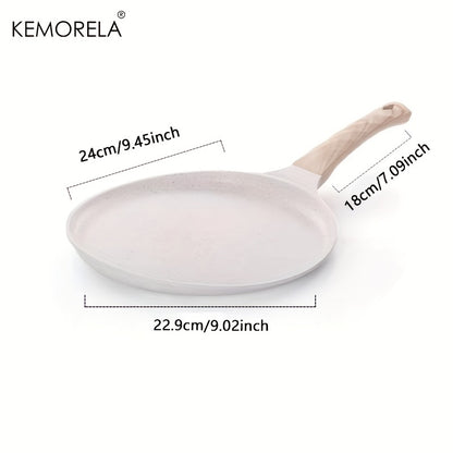 KEMORELA 1pc Medical Stone Crepe Pans, Griddle for Making Tortillas, Quesadillas, Faas, Pancakes, French Toast, for Induction Cooker, Cookware, Kitchen Utensils, Kitchen Gadgets, Kitchen Accessories, Home Kitchen Items