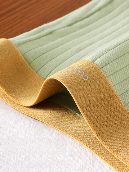 4pcs Men's Underwear, Cotton Breathable Soft Comfy Skin-friendly Stretchy Boxer Briefs Shorts, Perfect For Everyday Wear