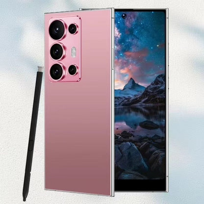 Super smartphone, versão desbloqueada de 12+512GB, equipado com sistema Android e com caneta stylus integrada.