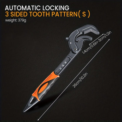 Universal Wrench Multifunctional Opening Wrench Adjustable Ratchet Spanner Hand Repair Tools