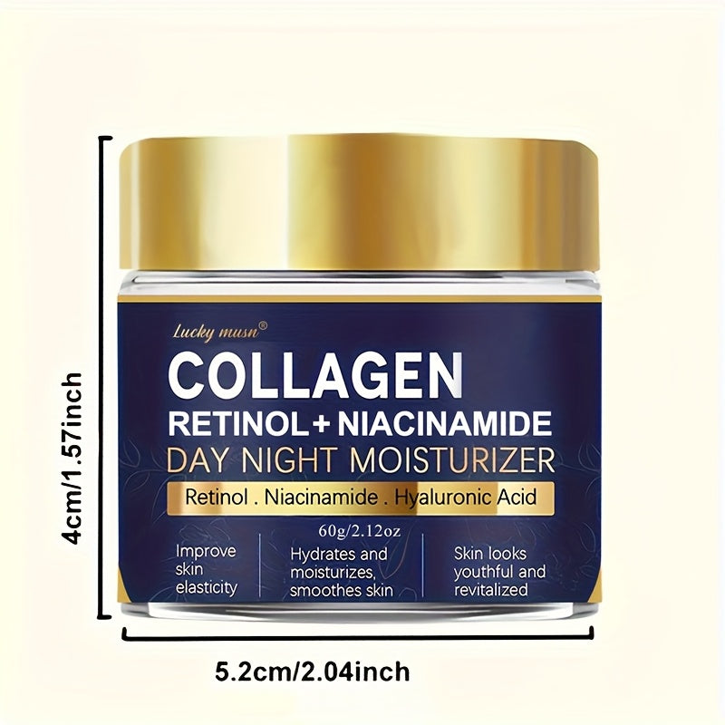Lucky Musn Collagen Retinol Niacinamide Day and Night Moisturizer