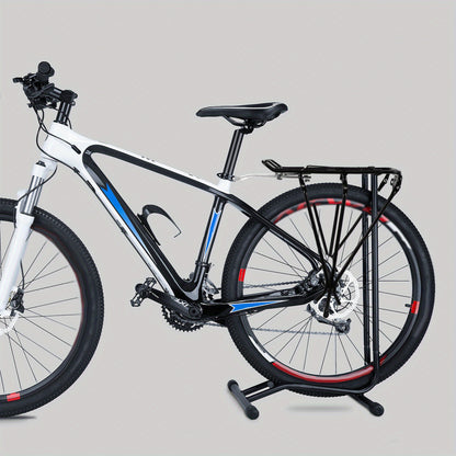 High-Quality Black Stainless Steel Electric Bike Rear Rack - Durable, Rust-Resistant, Easy to Install Carrier Basket for Dirt Bikes and Mountain Bikes, Mountain Bike Rack | Versatile Bike Rack | Stainless Steel Rack