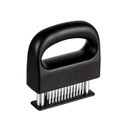 1pc Household Multifunctional Stainless Steel Meat Tenderizer, 48 Pine Needles Meat Tenderizer - a Must for Meat Marinating! Highly Efficient Meat Tenderizer, One-Click to Create Delicious Tender Meat, a New Choice of Kitchen