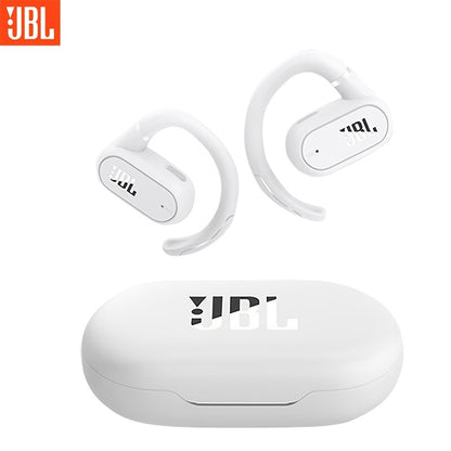 2024 New JBL Soundgear sense Open Wireless Earphones Bone Conduction Sports Running Headphones, Wireless Earbuds, HIFI Sound Quality, HD Calling, 1200mAh Rechargeable Battery, Wireless Connectivity