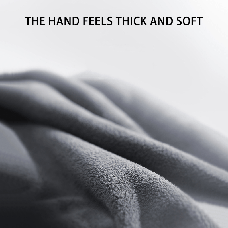 5/2pcs Luxury Microfiber Car Washing Towel, Soft Drying Cloth for Car Body with Double Layer of Thickened and Highly Absorbent Plush