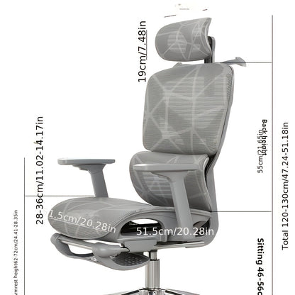 Ergonomic Chair, Comfortable Chair, Gaming Chair, Mesh Chair, Breathable Chair, Waist Support, Lumbar Support, Swivel Chair, Height Adjustable Chair, Home Office Chair, Ergonomic Chair