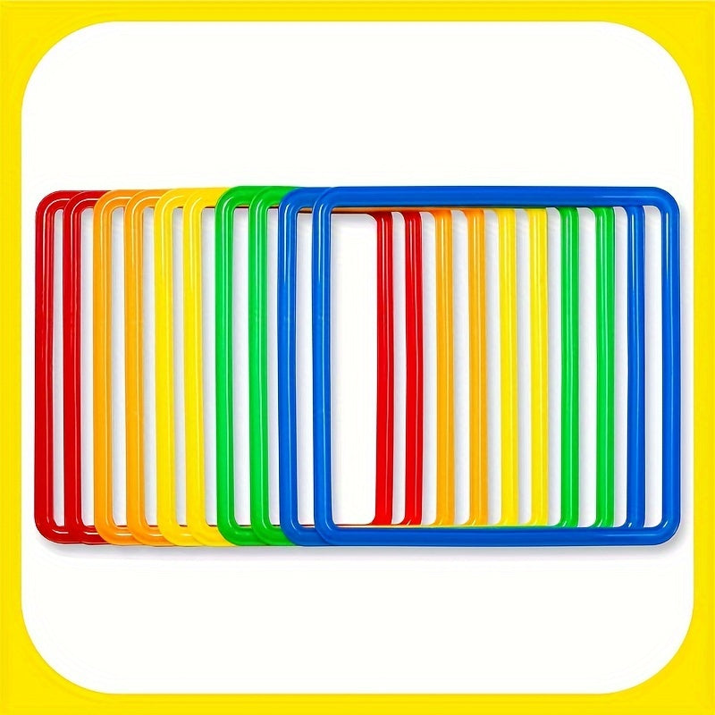 20pcs/10pcs Durable PP Plastic Bounce Sensory Game Set - Multiplayer Outdoor Recreation for Quick Reaction Agility Improvement, Backyard Yard Activity, Mixed Color