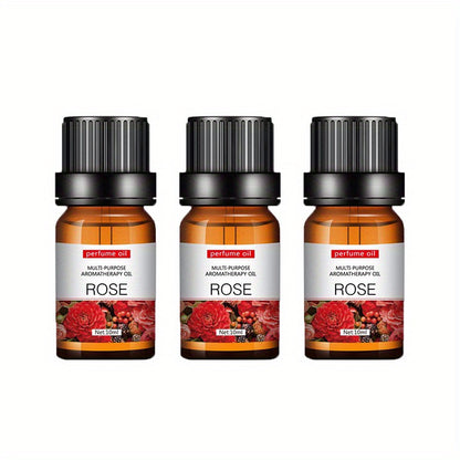 Each - Premium Essential Oil Set for Diffusers, Humidifiers, Candles &amp; Hair Care - Includes Rose, Ocean, Cherry Blossom, Lavender, Jasmine, Sandalwood, Sweet Orange, White Tea, Lemon, Mint, Mini