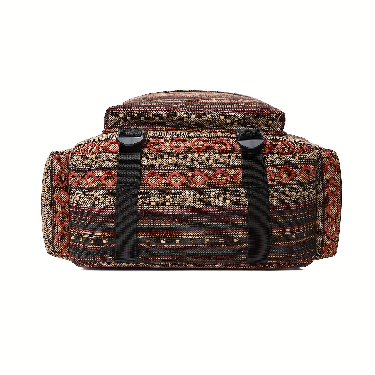 2025 Vintage Style Backpack with Adjustable Straps, Multiple Compartments in Brown, Red, Blue and Gray, Large Capacity Travel Backpack and Daypack, Travel Backpack