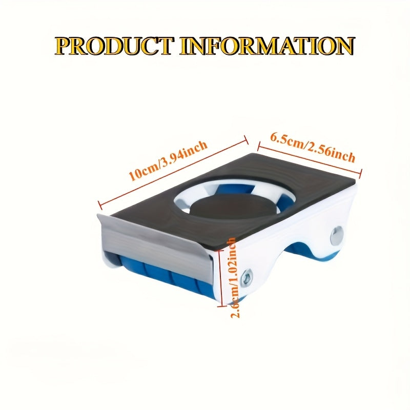 Furniture Sliders of 4 Metal Furniture Movers with 8 Wheels - Heavy Duty Furniture Lift Mover Tool Set of 340.19 KG Load Capacity Easy Sliders Roller Dolly for Moving Cabinet Piano Appliances Sof