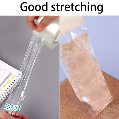 3 Rolls 90-Yard Strong Clear Plastic Packaging Tape - Waterproof, Airtight Seal for Boxes, Office, Home & School Use, No-Split Adhesion, Strong Bond for Secure Shipping and Storage, Box Sealing Tape, Office Supplies, Transpar