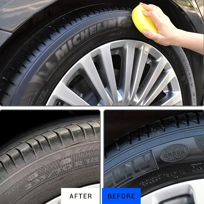 150g Universal Plastic and rubber Repair paste - interior reconditioning wax, automotive tire gloss maintenance, anti-aging and fading, repair scratches
