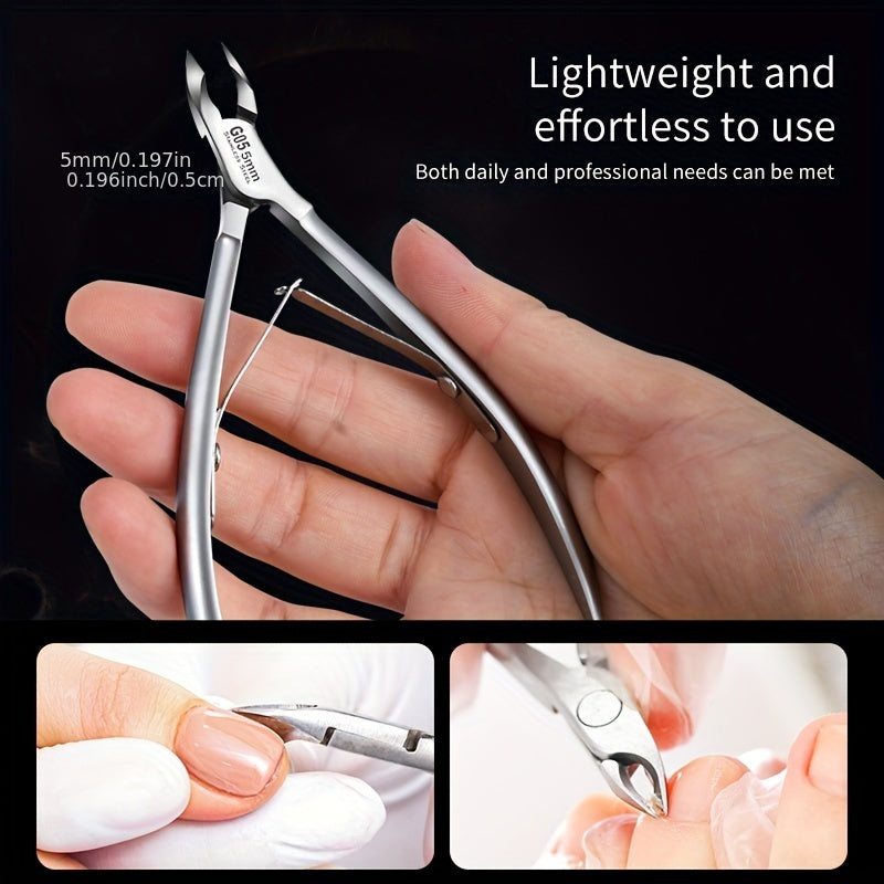 Cuticle Scissors Trimmer For Ingrown Nail, Nail Care Beauty Manicure Products Tool, Dead Skin Remover Nipper Accessories Tool