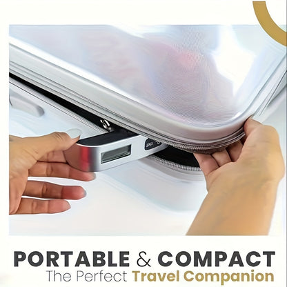 Portable electronic luggage scale Weighing 50kg49.9KG Easy to operate LCD display Even in bright light, Travel Weighing, Suitcase Weight Measurement, Lightweight Scale, Batterypowered, Highprecision Scale, Digital Luggage Sca