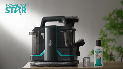 Portable Carpet Spot Cleaner Handheld for Sofas, Beds, Carpets, Upholstery Carpet Washing Cleaner Carpet Cleaner Vacuum Carpet Washing Machine Deep Cleaner Stain Remover Strong Suction Carpet Vacuum with Water
