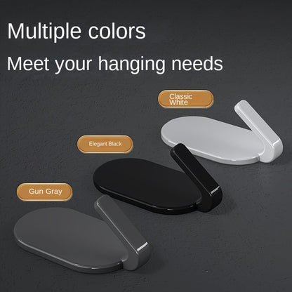 5pcs/Set Bathroom Towel Hook, Wall-Mounted Hanger, Multi-Functional Hook For Hanging Clothes Towel And Robe, Bathroom Accessories