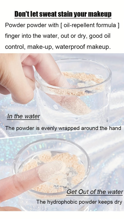 Loose Setting Powder, Toning And Fixing Makeup Air Powder, Gentle Skin Correction Makeup