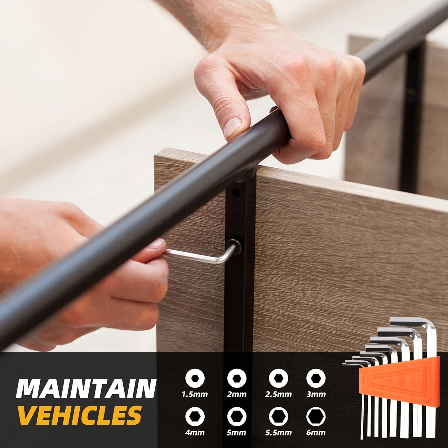 157pcs Tool Kit - Portable Mechanical Set with Adjustable Wrench, Drive Socket Combination, Saw, Chrome Vanadium Steel, Black, Durable Plastic Toolbox, No Assembly Required, Non-Electric, Battery-Free, for Home, Apartment, Ga