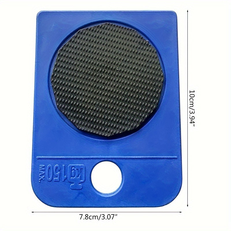 5pcs Heavy-Duty Furniture Moving Set with Lifter and Sliders, Blue - Ideal for Moving Appliances, Refrigerators, and Sofas