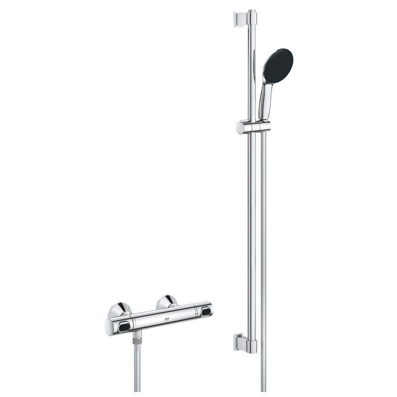 Coluna de duche Grohe Precision Trend Chrome Metal