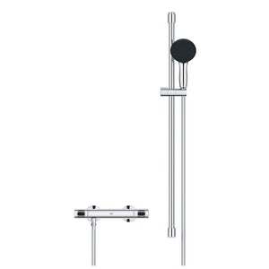 Coluna de duche Grohe Precision Trend Chrome Metal