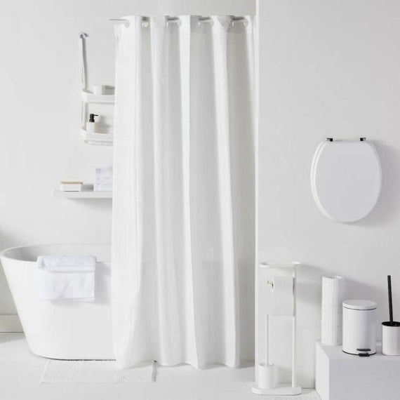 Conjunto de Banho TODAY HOY Branco Plástico Moderno (5 Unidades)