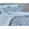 King Size Blue 3-Piece Duvet Cover Set