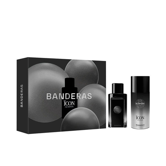Conjunto de Perfume Homem Antonio Banderas THE ICON 2 Peças