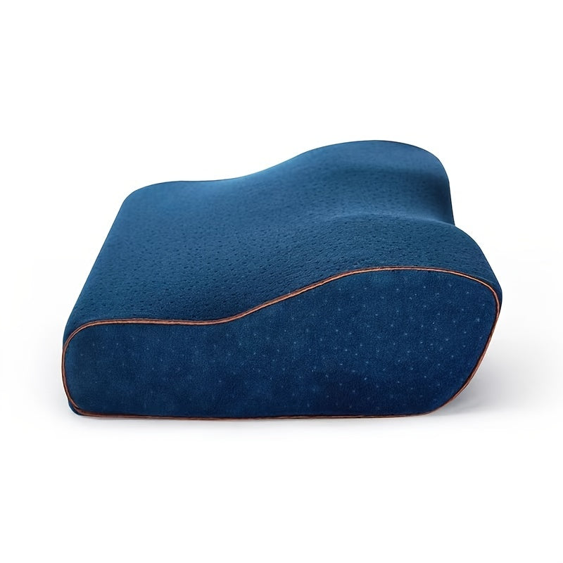 4D Pillow - Ergonomic Butterfly-Shaped Sleeping Pillow with Zipper Closure, Medium Firmness, Fade-Resistant Polyester Cover, All-Season for Side, Back & Stomach Sleepers - Classic Design For Home & Living Room, Modern Pillowc