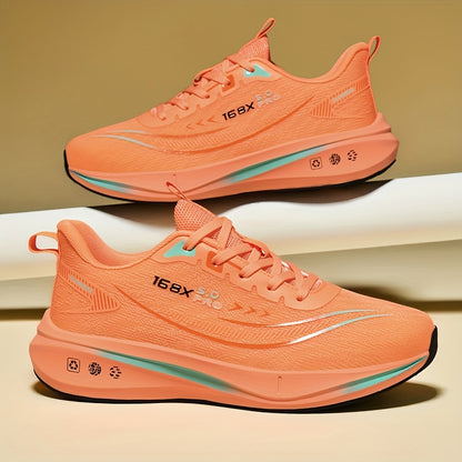 Men's Running Sneakers – Lightweight and Breathable, Soft Cushioned Outsole for Road & Trail Use Multi-Functional Non Slip Shoes Suitable for Marathon Triatlon Off-Road Cycling Gym Aerobics Hiking Mountaineering Daily Wear