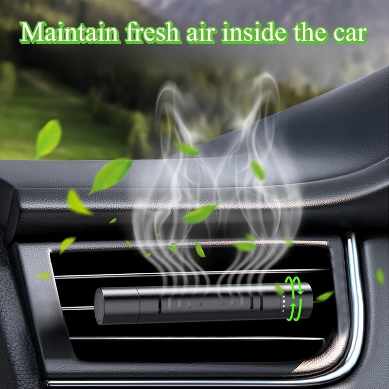 4-Pack Aromatherapy Car Air Freshener Sticks, Essential Oil Diffuser, Long-Lasting Fragrance, Compressed Scent Tablet, Incense Stick for Vehicle Interior, Home & Office Use