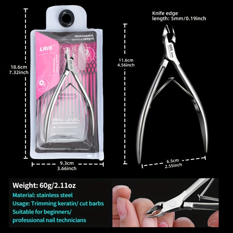 Cuticle Scissors Trimmer For Ingrown Nail, Nail Care Beauty Manicure Products Tool, Dead Skin Remover Nipper Accessories Tool