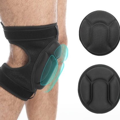 High-Density Sponge Knee Pads for Volleyball, Soccer, Dance, Cleaning, Work - Adjustable Straps, Breathable Non-Pilling Fabric, Full Wrap Knee Pads with EVA Foam Padding, Sleek Sports Design, Fit Design