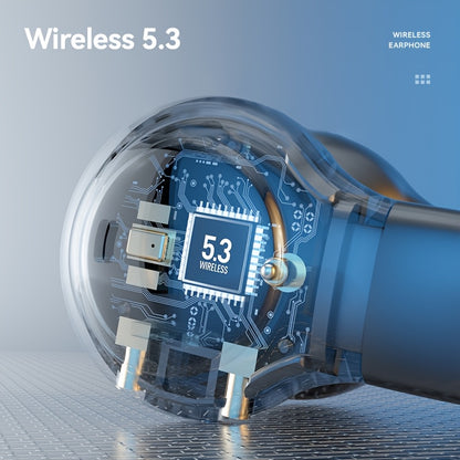 GENAI M47 Earbud - Compact, Wireless, Active Noise Canceling, USB-C Charging, Long Endurance, Easy to Carry, Ideal for Sports and Games, Sports Headphones|Sleek Design|Wireless Earbud