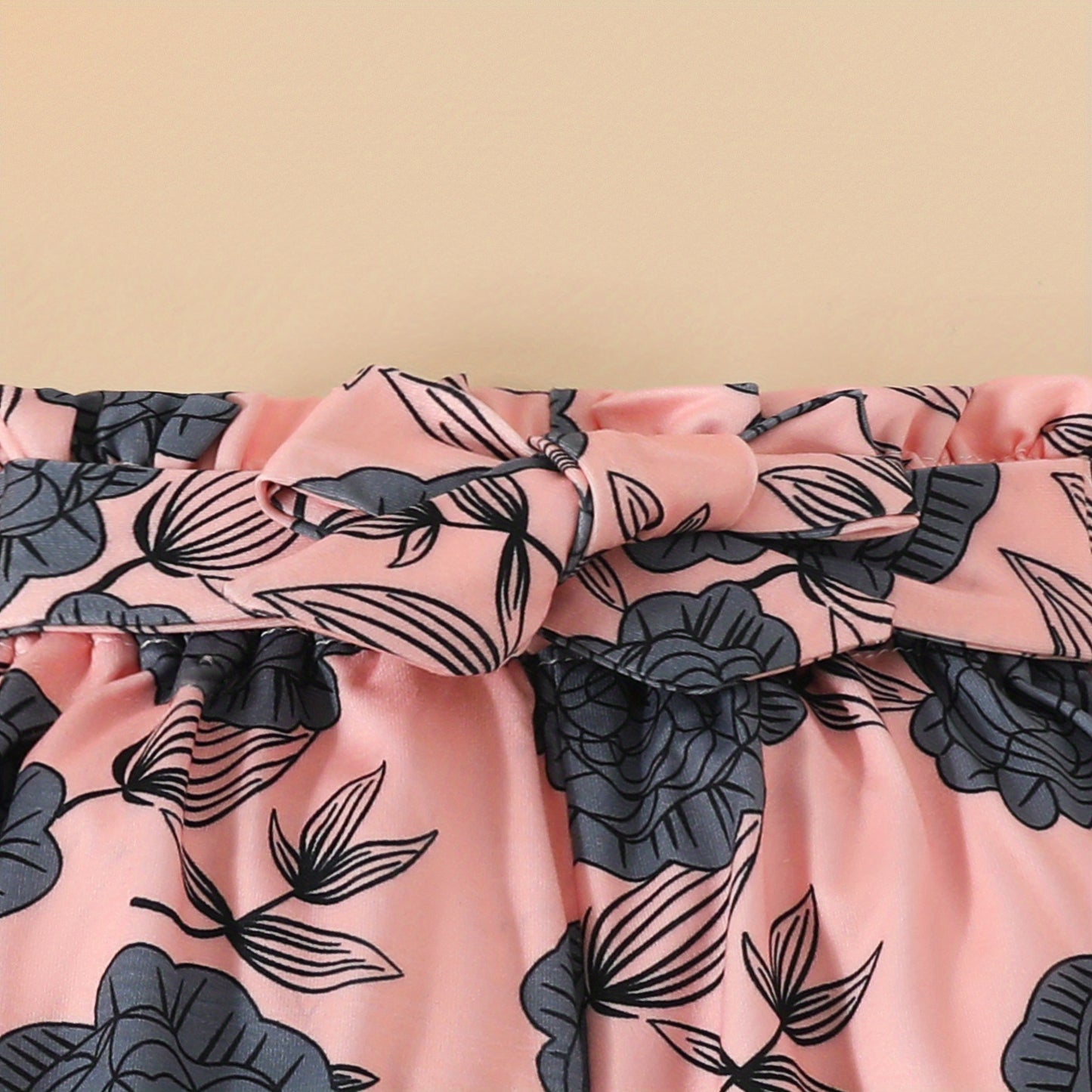 3pcs Short Sleeve &amp; Shorts Set for Newborns - "I'm Daddy's Girl" Letter Print Pants and Headband, Mommy's World Alphabet Kids' Outfit, Perfect for Outdoor