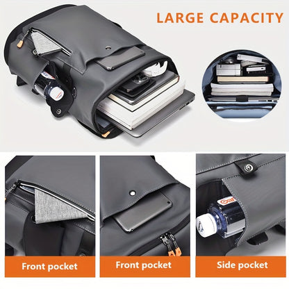 1pc Large Capacity Travel Backpack, Simple Trendy Backpack, Casual Fashion Backpack