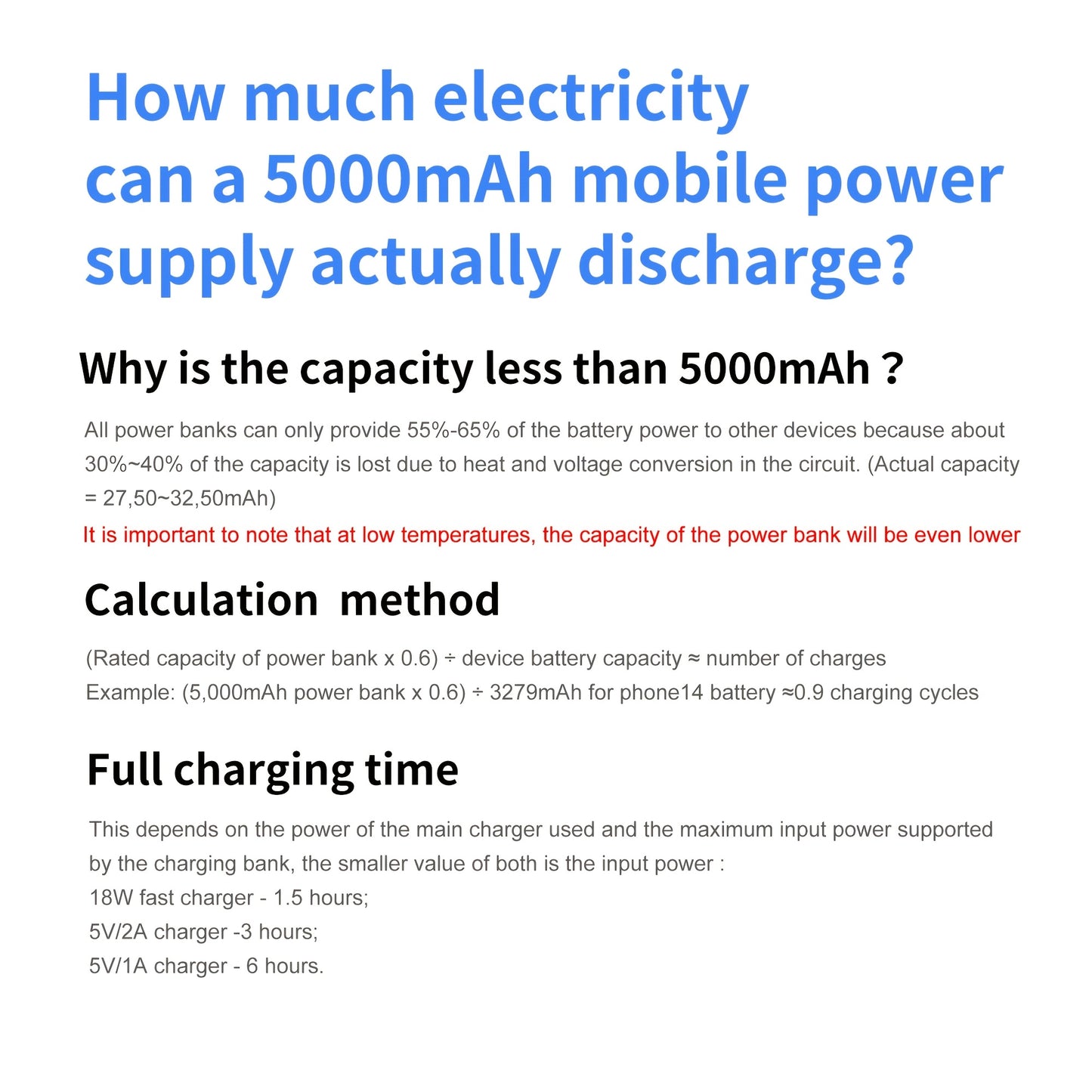 BYGP 5000mAh Mini Portable Charger, USB Type-C, Universal Emergency Power Bank for iPhone 14/13/12 Pro Max, iPad Pro, Samsung Android, Compact Travel Phone Charging Backup Battery Pack, Rechargeable ≤36V